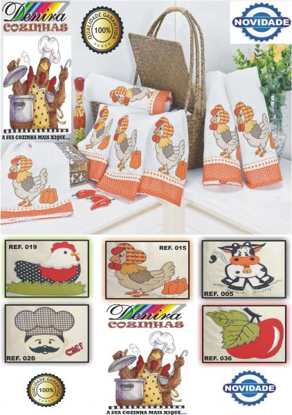 KIT DE SEMANINHA COM 07 PEÇAS