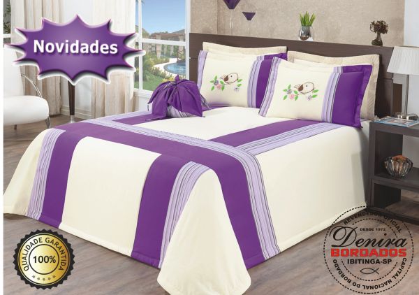 kit Realeza Casal Queen 07 Peças