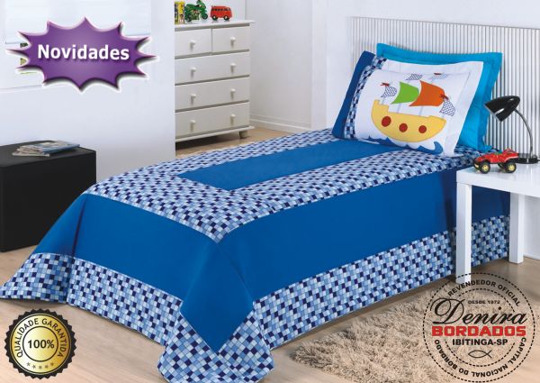 kit Caravelas Solteiro 03 Peças