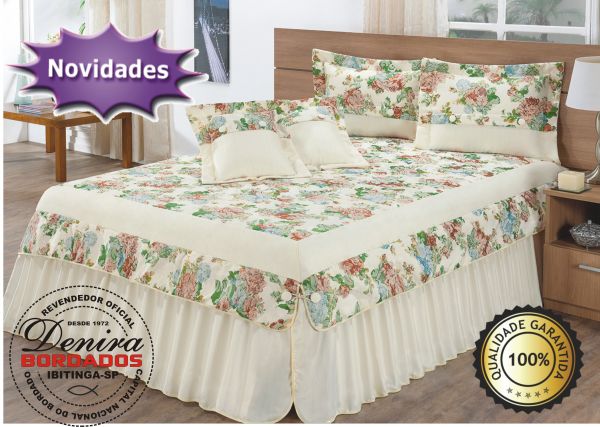 kit Jacard Casal Queen 09 Peças