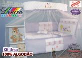 kit De Berço Ursa - 09 Peças