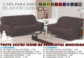 CAPA DE SOFA - 02 E 03 LUGARES - 02 PEÇAS